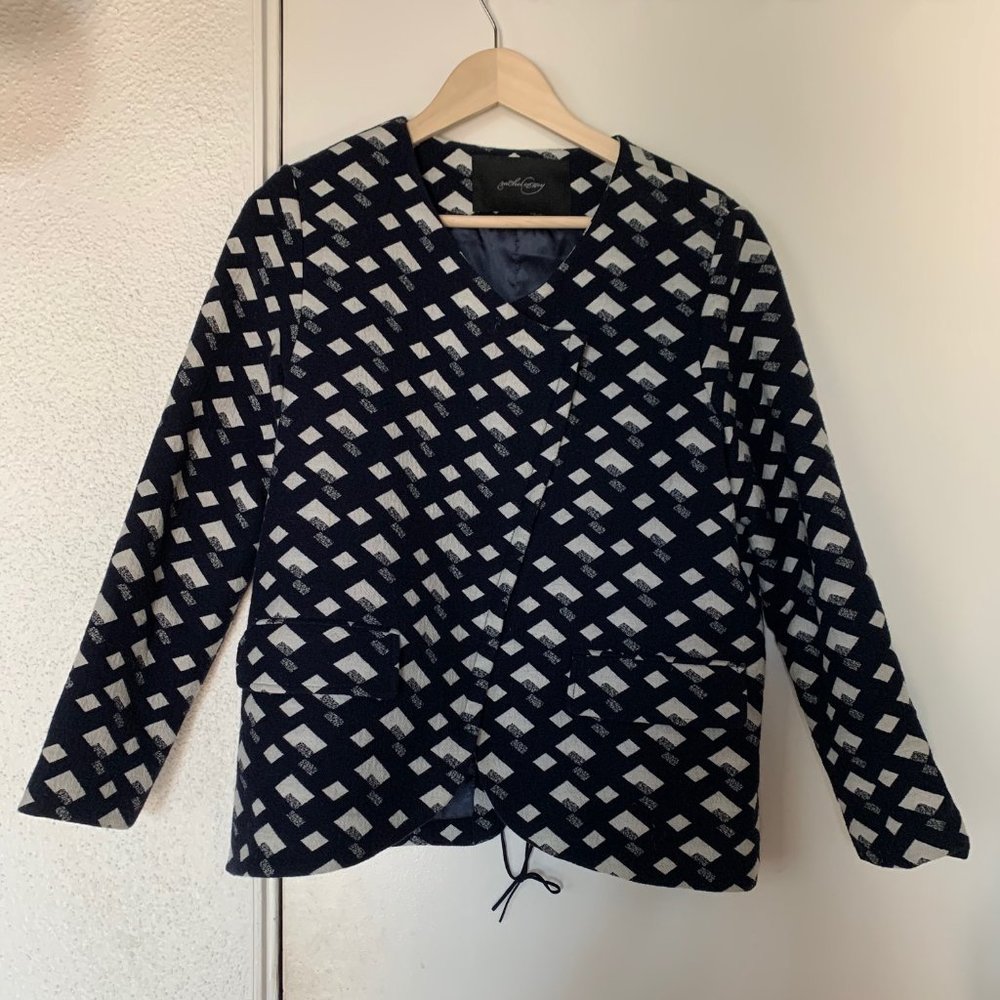 Rachel comey geometric pattern jacket